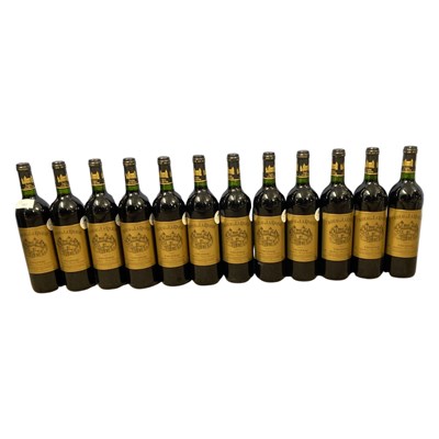 Lot 533 - Case of twelve bottles of Chateau de la...