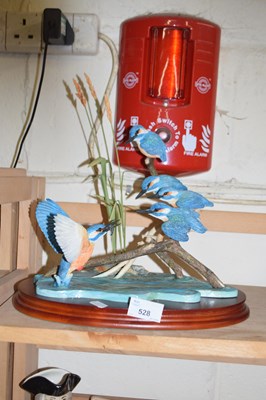 Lot 528 - Border Fine Arts model kingfishers 'Who's...