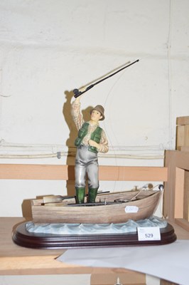 Lot 529 - Leonardo model of a fisherman without box