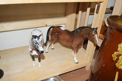 Lot 541 - Royal Doulton model horse together with a...