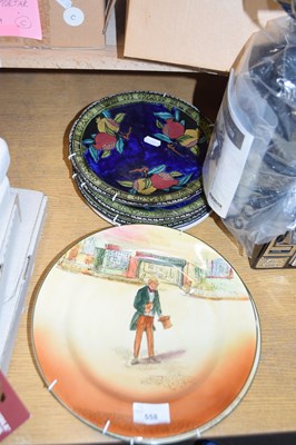 Lot 558 - Royal Doulton Dickens Ware plates together...