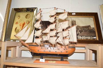 Lot 569 - Model of The Mayflower ship