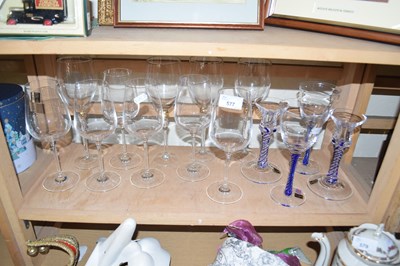 Lot 577 - Mixed Lot: Drinking glasses to include Langham...