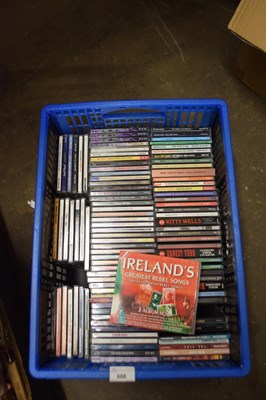 Lot 608 - One box of various assorted CD's