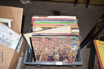 Lot 610 - One box of assorted LP's