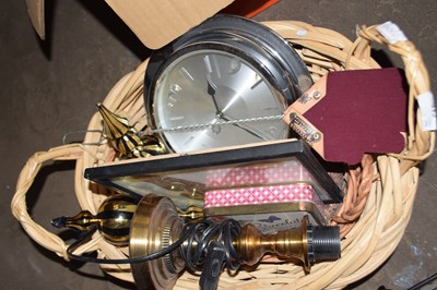 Lot 615 - Basket of various house clearance items