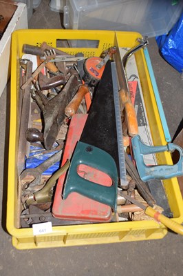 Lot 641 - One box of various assorted tools