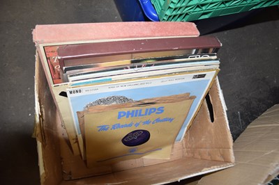 Lot 655 - One box of assorted mixed records