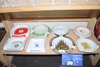 Lot 664 - Collection of various pub ashtrays