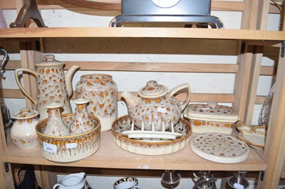 Lot 671 - Quantity of Fosters Pottery mottled glazed...