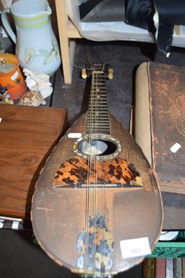 Lot 681 - Vintage mandolin