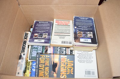 Lot 702 - One box of books, Jack Higgins