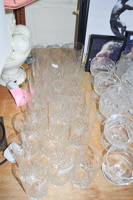 Lot 707 - Quantity of glass tumblers