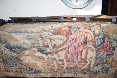 Lot 721 - 20th Century needlework wall hanging in the...