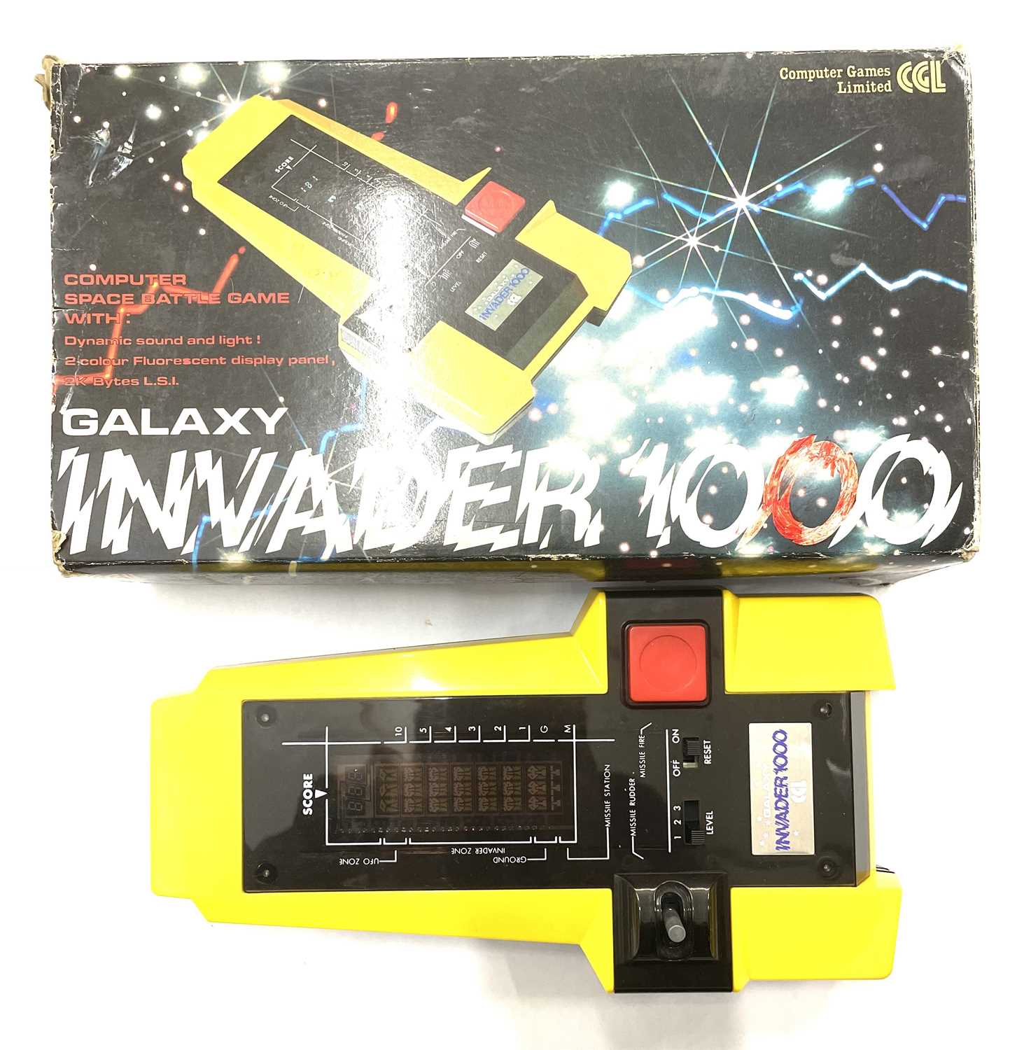 Lot 207 A 1980s boxed Galaxy Invader 1000 handheld