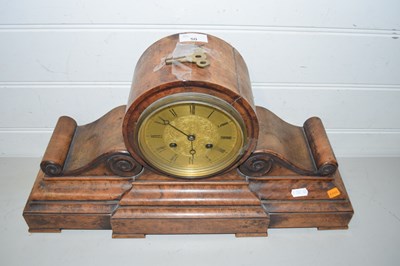 Lot 50 - Late 19th/early 20th Century walnut cased...