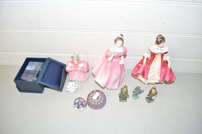 Lot 71 - Mixed Lot: Royal Doulton figures Camelia,...