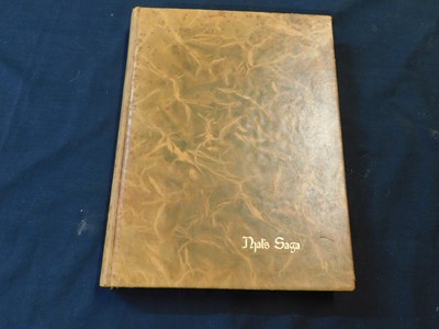 Lot 109 - NAJAL'S SAGA, translated Magnus Magnusson and...