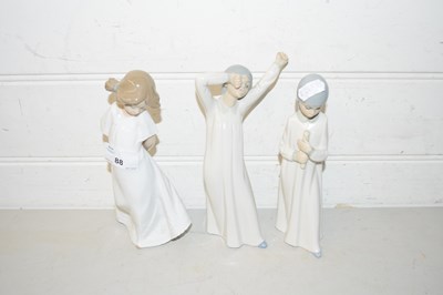 Lot 88 - Nao figurine and two others