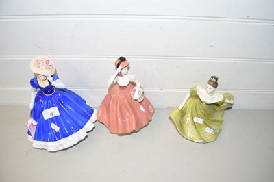 Lot 92 - Mixed Lot: Royal Doulton figurine Lynne,...