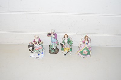 Lot 118 - Mixed Lot: Assorted continental figurines