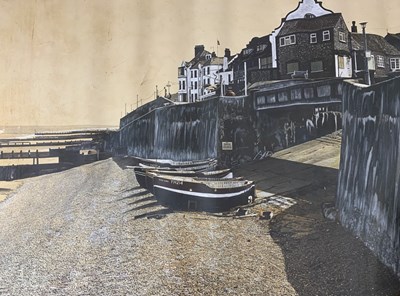 Lot 300 - British, contemporary, Sheringham seafront,...