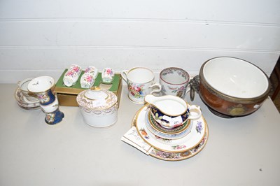 Lot 201 - Mixed Lot: Various ceramics to include 19th...