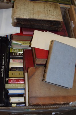 Lot 951 - Box of mixed books to include Individual...