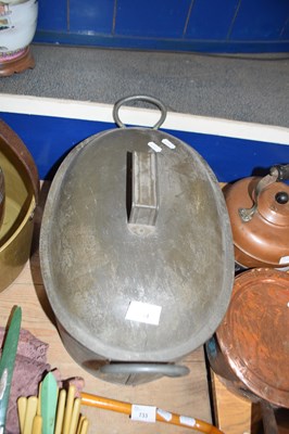 Lot 734 - Vintage metal fish kettle