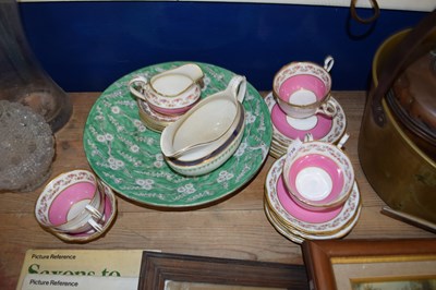 Lot 738 - Mixed Lot: Aynsley tea wares and other ceramics