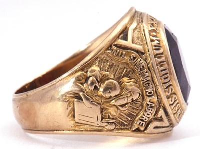 Lot 32 - Graduation ring, the College of Brooklyn, the...