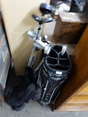 Lot 904 - Two cases of various golf clubs