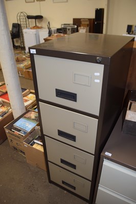 Lot 959 - Metal four drawer filing cabinet