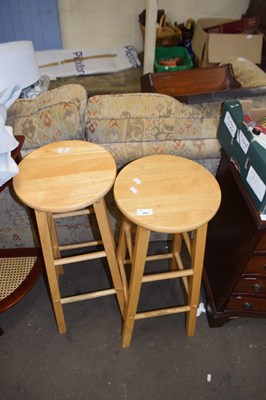 Lot 980 - Pair of kitchen stools