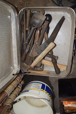 Lot 1023 - Case of assorted tools