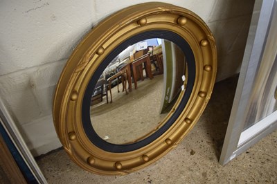 Lot 248 - Gilt framed porthole mirror