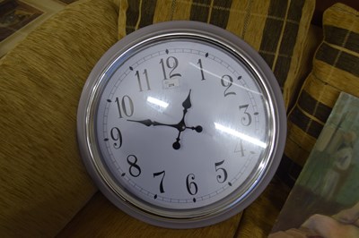 Lot 276 - Modern battery wall clock