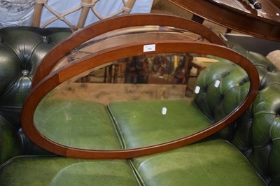 Lot 298 - Two oval wall mirrors