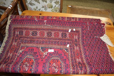 Lot 341 - Small 20th Century red carpet