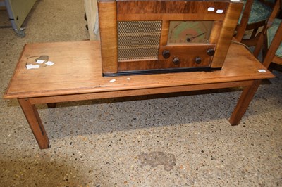 Lot 344 - Oak coffee table