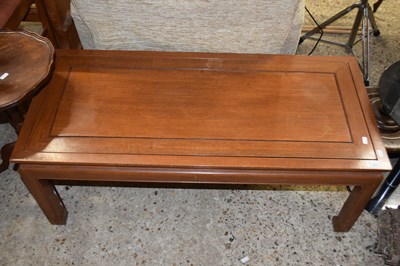 Lot 369 - Hardwood combination stool or coffee table...