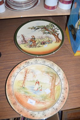 Lot 525 - Royal Doulton charger from The Old English...