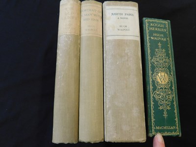 Lot 166 - HUGH WALPOLE: 4 Titles: THE OLD LADIES, London,...