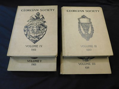 Lot 180 - GEORGIAN SOCIETY (DUBLIN, IRELAND): THE...