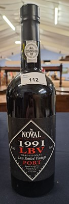 Lot 112 - 1991 Noval LB Vintage Port