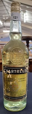 Lot 127 - One bottle Yellow Chartreuse 24 floz, 75%