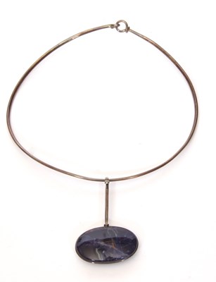 Lot 135 - Georg Jensen TORUN Necklace No 174, Pendant No...