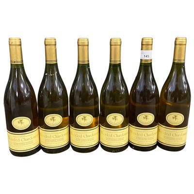 Lot 145 - Six bottles of 1999 Wooded Chardonnay