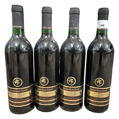 Lot 146 - Four bottles of 1999 Mount Leonard Cabernet Shiraz