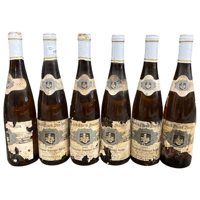 Lot 157 - Six bottles of 1983 Edesheimer Ordensgut Auslee